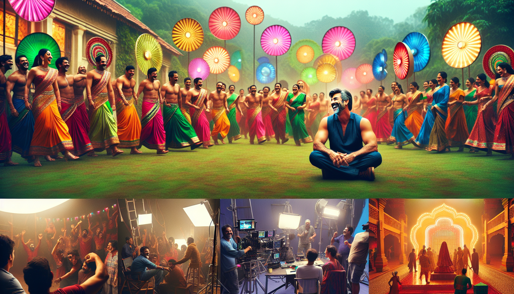 Actor Pandi Kamal shares BTS video from Poongodi's set; watch