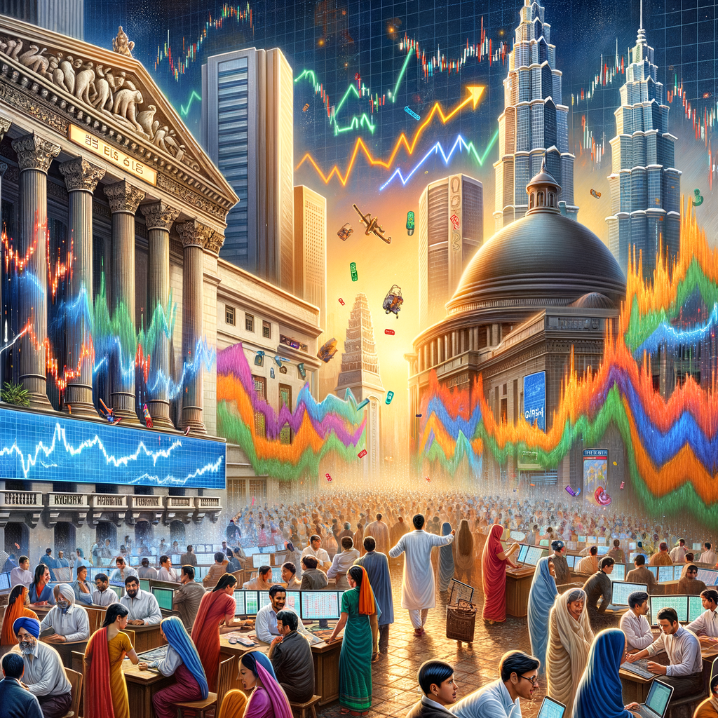Emerging Markets: South Korea and Taiwan Catch Up to India's Market Capitalization